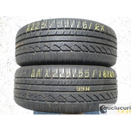 Cauciucuri 225/55/16 Continental pentru iarna 2 bucati semi-noi