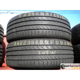 Cauciucuri 235/55/19 Continental pentru vara 2 bucati semi-noi