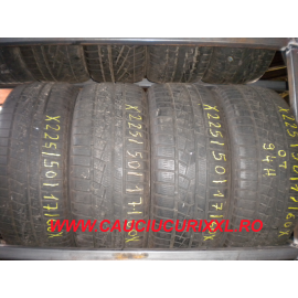 Cauciucuri 225/50/17 YOKOHAMA iarna second hand 4buc