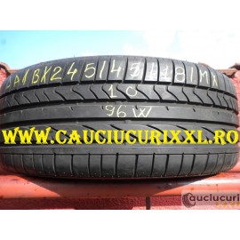 Cauciucuri 245/45/18 Bridgestone pentru vara 1 bucata aproape no